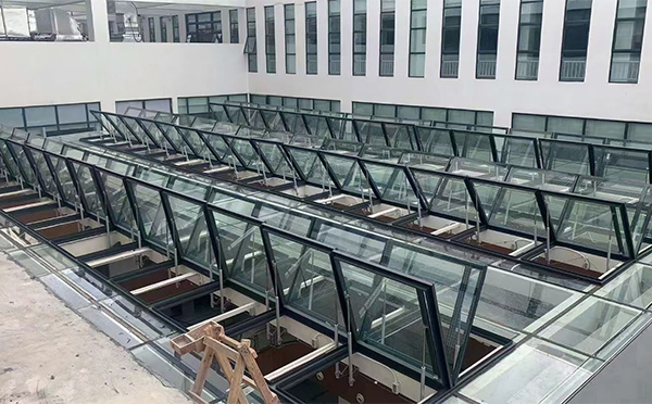 百安科技有限公司近期平罗排烟窗项目案例分享