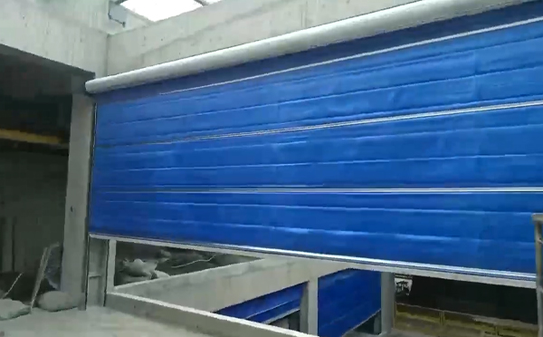 大型物流园区完成平罗防火门整体安装工程