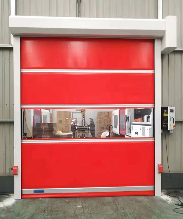 平罗快速平罗卷帘门提升电子制造厂房分区管理效率